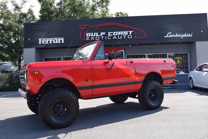 1977 International Scout II for sale at Gulf Coast Exotic Auto in Gulfport MS