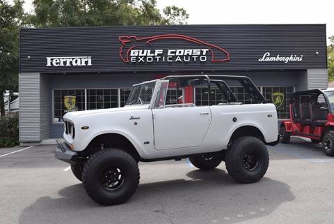 1971 International Scout for sale at Gulf Coast Exotic Auto in Biloxi MS
