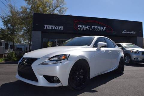 2014 Lexus IS 250 for sale at Gulf Coast Exotic Auto in Biloxi MS