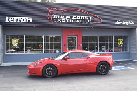 2010 Lotus Evora for sale at Gulf Coast Exotic Auto in Gulfport MS