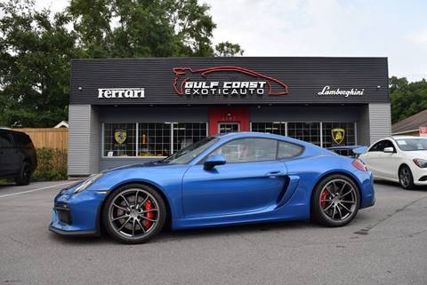 2016 Porsche Cayman for sale at Gulf Coast Exotic Auto in Gulfport MS