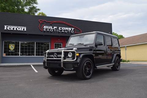 2014 Mercedes-Benz G-Class for sale at Gulf Coast Exotic Auto in Biloxi MS