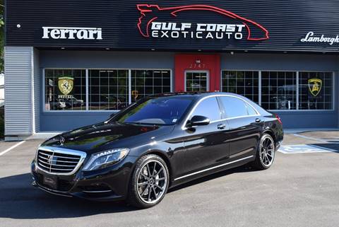 2015 Mercedes-Benz S-Class for sale at Gulf Coast Exotic Auto in Gulfport MS