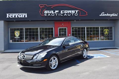 2013 Mercedes-Benz E-Class for sale at Gulf Coast Exotic Auto in Gulfport MS