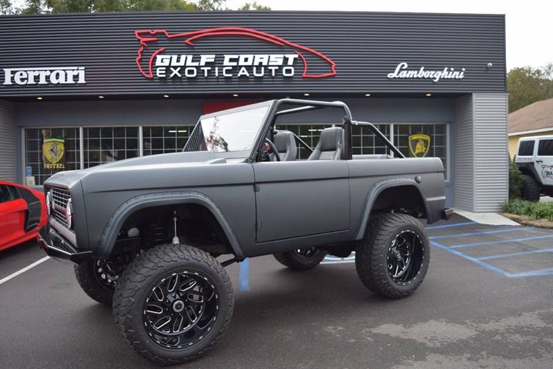 1968 Ford Bronco for sale at Gulf Coast Exotic Auto in Gulfport MS