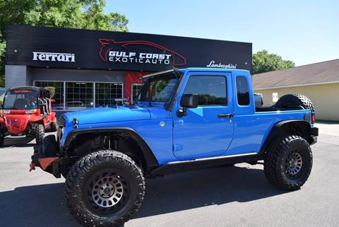 2012 Jeep Wrangler Unlimited for sale at Gulf Coast Exotic Auto in Gulfport MS