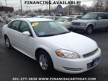 2013 Chevrolet Impala for sale at Mr. Car City in Brentwood MD
