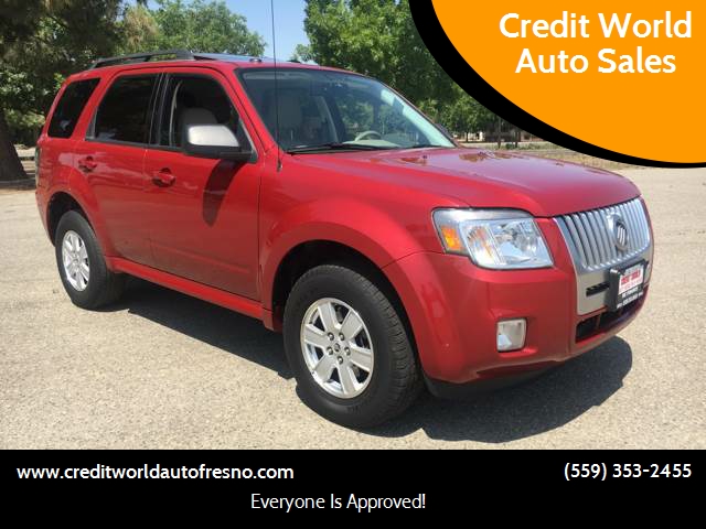 2011 Mercury Mariner for sale at Credit World Auto Sales in Fresno CA
