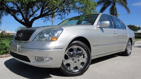 2003 Lexus LS 430 for sale at DS Motors in Boca Raton FL