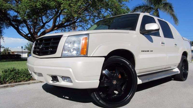 2005 cadillac escalade ext awd 4dr crew cab sb in boca raton fl ds motors 2005 cadillac escalade ext awd 4dr crew