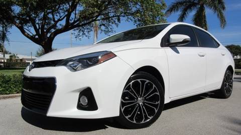 2015 Toyota Corolla for sale at DS Motors in Boca Raton FL