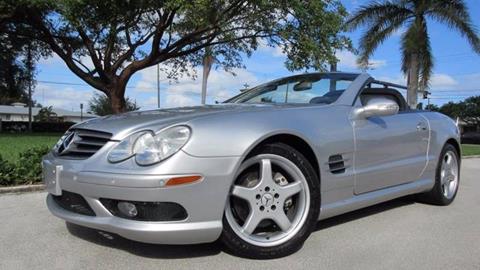 2003 Mercedes-Benz SL-Class for sale at DS Motors in Boca Raton FL