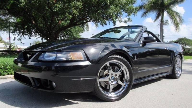 2001 Ford Mustang SVT Cobra for sale at DS Motors in Boca Raton FL
