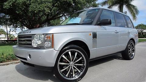 2004 Land Rover Range Rover for sale at DS Motors in Boca Raton FL