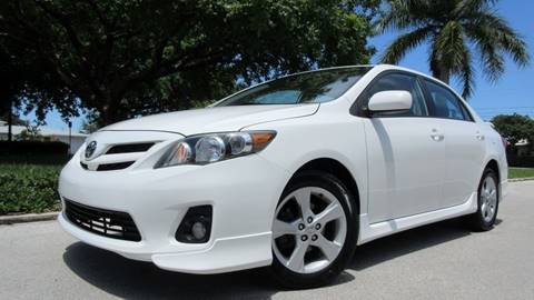 2013 Toyota Corolla for sale at DS Motors in Boca Raton FL