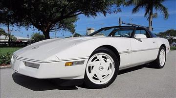 1988 Chevrolet Corvette for sale at DS Motors in Boca Raton FL