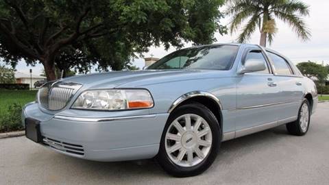2008 Lincoln Town Car for sale at DS Motors in Boca Raton FL