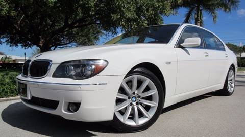 2007 BMW 7 Series for sale at DS Motors in Boca Raton FL