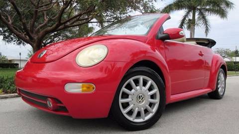 2005 Volkswagen New Beetle for sale at DS Motors in Boca Raton FL