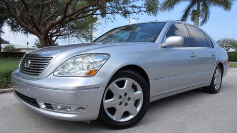 2004 Lexus LS 430 for sale at DS Motors in Boca Raton FL