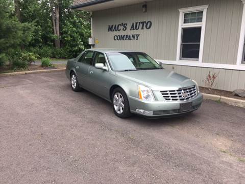 2006 Cadillac DTS for sale at MAC'S AUTO COMPANY in Nanticoke PA