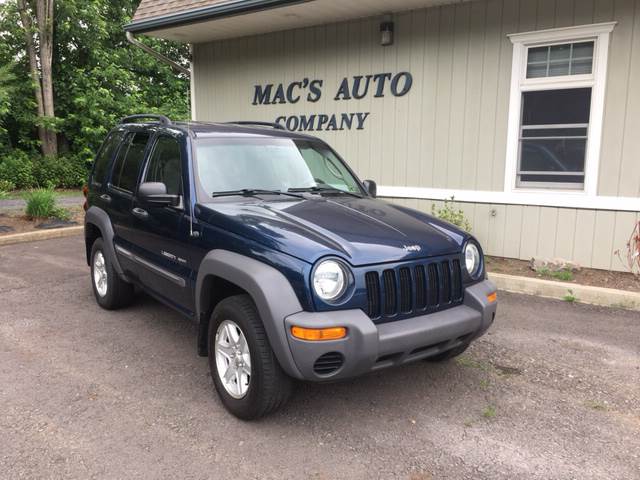 2003 Jeep Liberty for sale at MAC'S AUTO COMPANY in Nanticoke PA