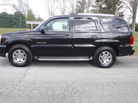 2004 Cadillac Escalade for sale at Kingsport Car Corner in Kingsport TN