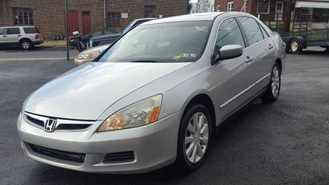 2006 Honda Accord for sale at Centre City Imports Inc in Reading PA