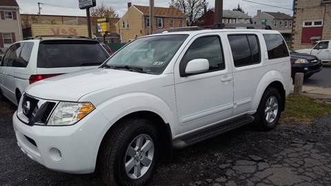 2008 Nissan Pathfinder for sale at Centre City Imports Inc in Reading PA