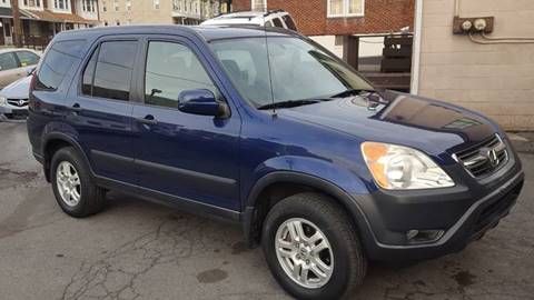 2002 Honda CR-V for sale at Centre City Imports Inc in Reading PA