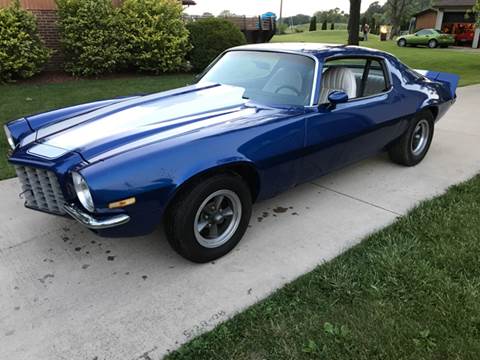 1973 Chevrolet Camaro for sale at THOMPSON & SONS USED CARS in Marion OH