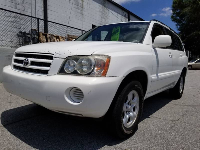 2003 Toyota Highlander for sale at Southern Auto Solutions in Marietta GA