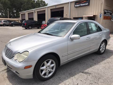 2002 Mercedes-Benz C-Class for sale at Budget Motorcars in Tampa FL