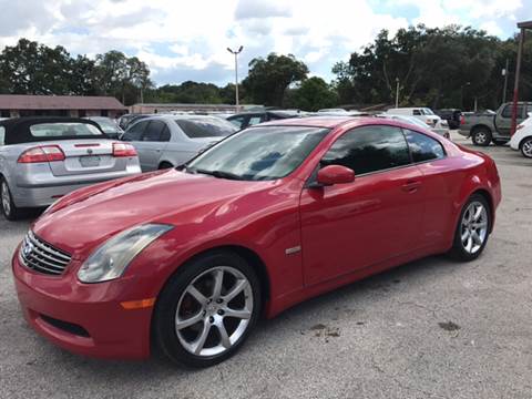 2004 Infiniti G35 for sale at Budget Motorcars in Tampa FL