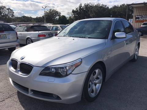 2007 BMW 5 Series for sale at Budget Motorcars in Tampa FL