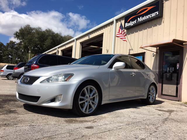 2006 Lexus IS 250 for sale at Budget Motorcars in Tampa FL