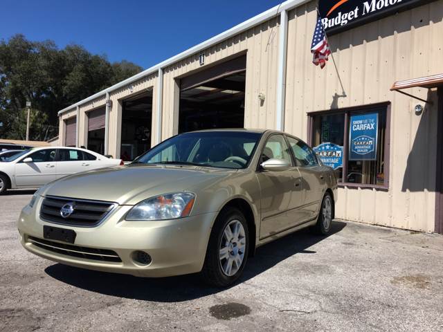 2003 Nissan Altima for sale at Budget Motorcars in Tampa FL
