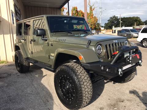2015 Jeep Wrangler Unlimited for sale at Budget Motorcars in Tampa FL