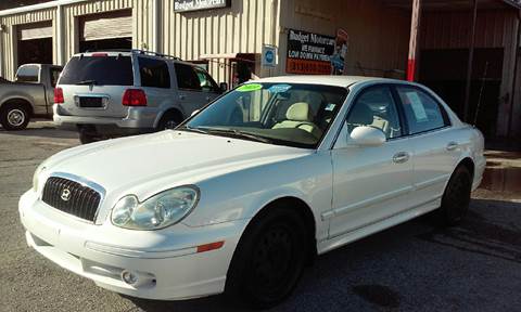 2003 Hyundai Sonata for sale at Budget Motorcars in Tampa FL