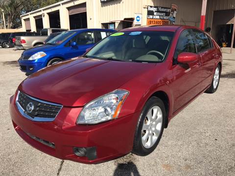 2007 Nissan Maxima for sale at Budget Motorcars in Tampa FL