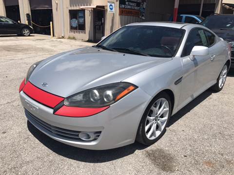 2008 Hyundai Tiburon for sale at Budget Motorcars in Tampa FL