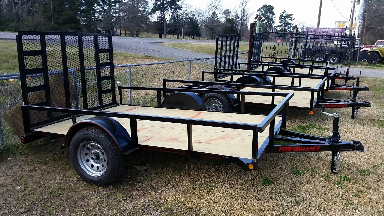 2016 Performance  Sa77x10 for sale at M & M Trailer LLC - Utility Trailers in Shreveport LA