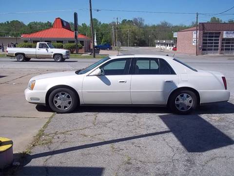 2003 Cadillac DeVille for sale at C MOORE CARS in Grove OK