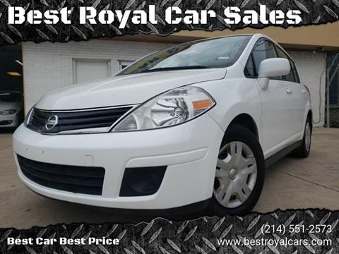 2012 Nissan Versa for sale at Best Royal Car Sales in Dallas TX