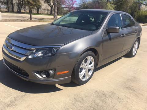 2012 Ford Fusion for sale at Safe Trip Auto Sales in Dallas TX