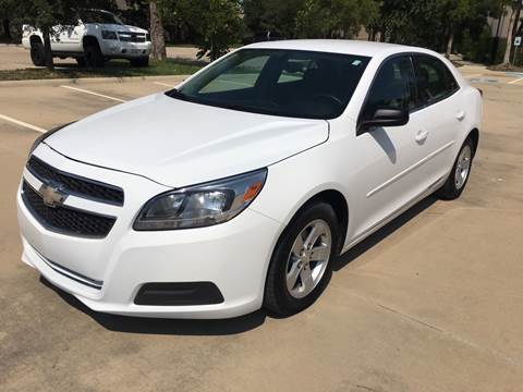 2013 Chevrolet Malibu for sale at Safe Trip Auto Sales in Dallas TX