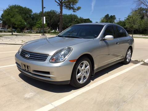 2004 Infiniti G35 for sale at Safe Trip Auto Sales in Dallas TX