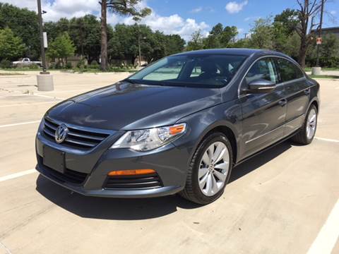 2012 Volkswagen CC for sale at Safe Trip Auto Sales in Dallas TX