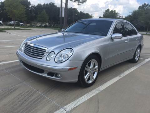 2005 Mercedes-Benz E-Class for sale at Safe Trip Auto Sales in Dallas TX