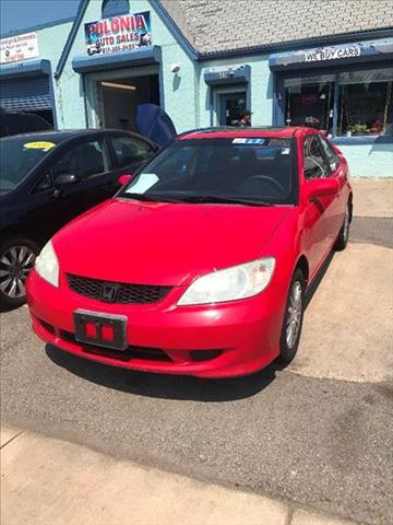 2005 Honda Civic for sale at Polonia Auto Sales and Repair Shop in Boston MA